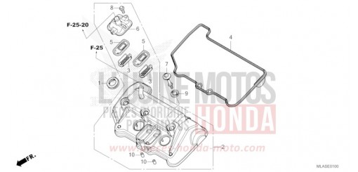 COUVERCLE DE CULASSE CMX1100A2S de 2025